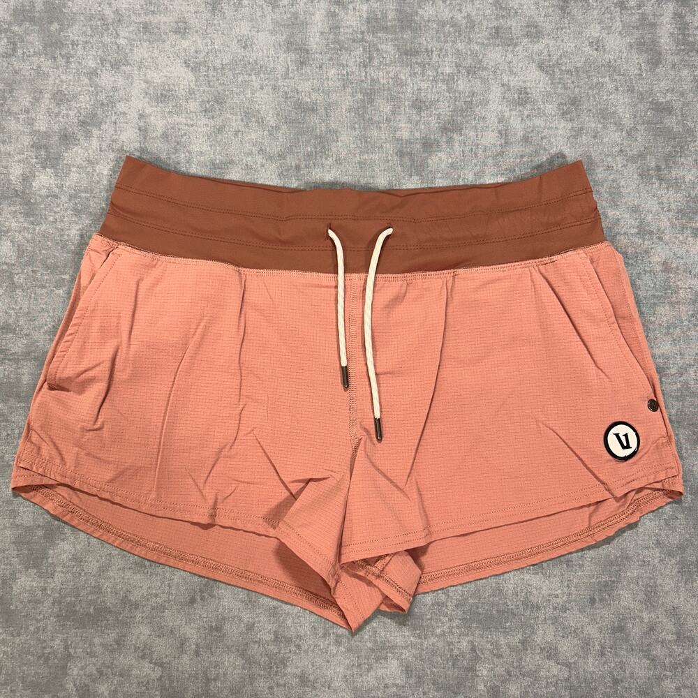Vuori Seabreeze Shorts VW370 Lined Womens Pink 2.5" Inseam Medium Athletic